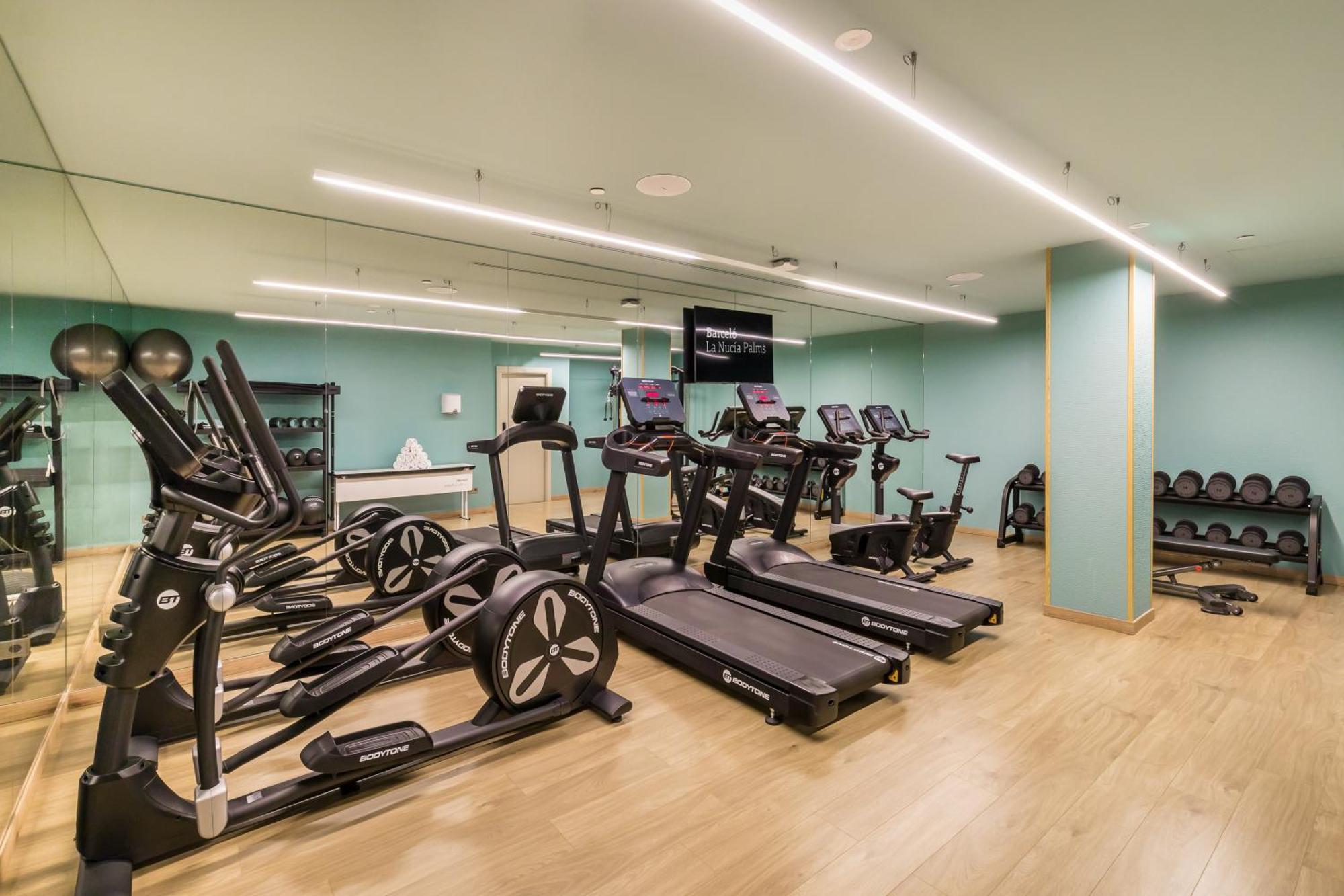 Hotel Barcelo La Nucia Palms Esterno foto The gym at the hotel